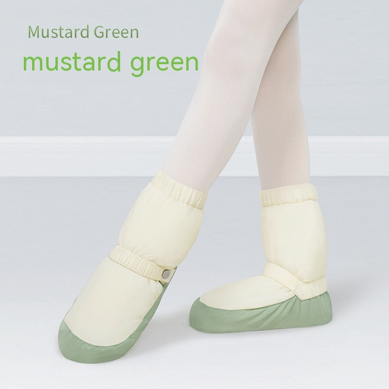 Dance Snow Boots Fleece-lined, Soft Bottom