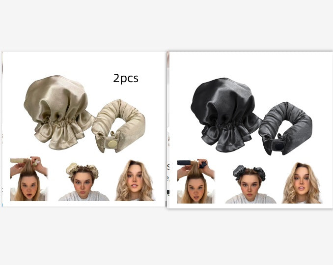 Heatless Cloth-Covered Curling Rod