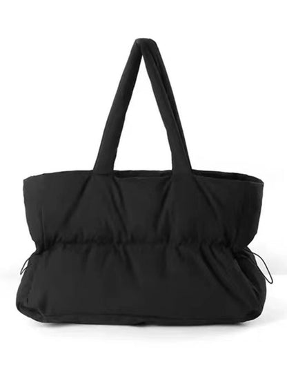 Casual All-match Down Cotton Shoulder Handbag