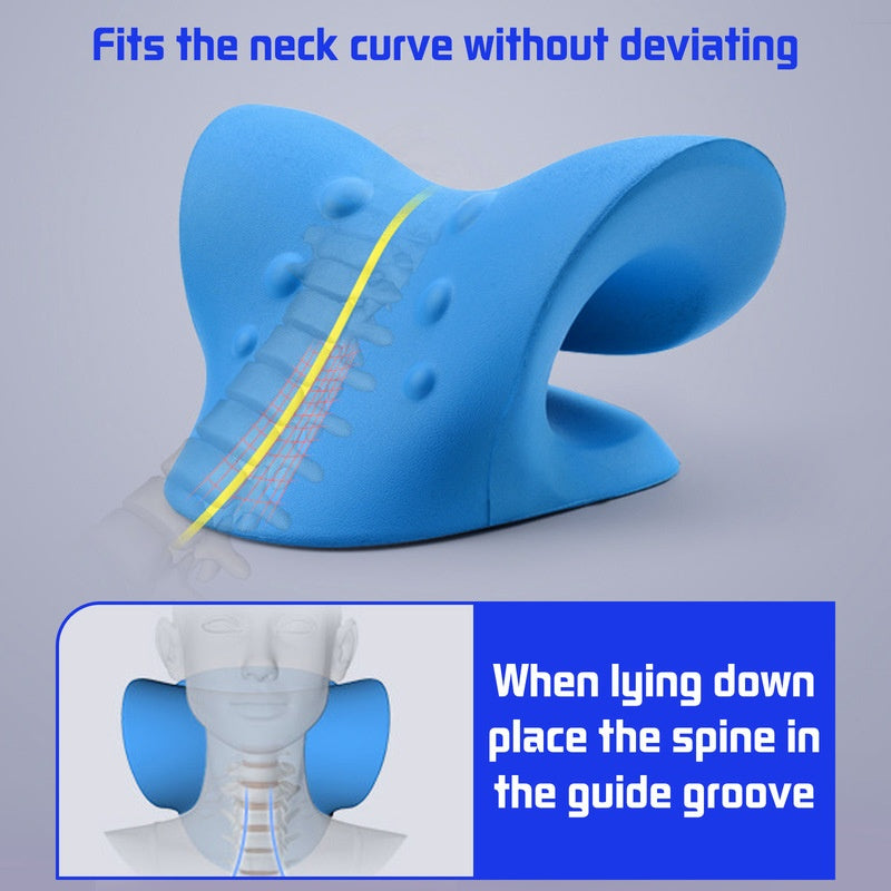 Cervical Neck Stretcher Muscle Relaxation Pillow