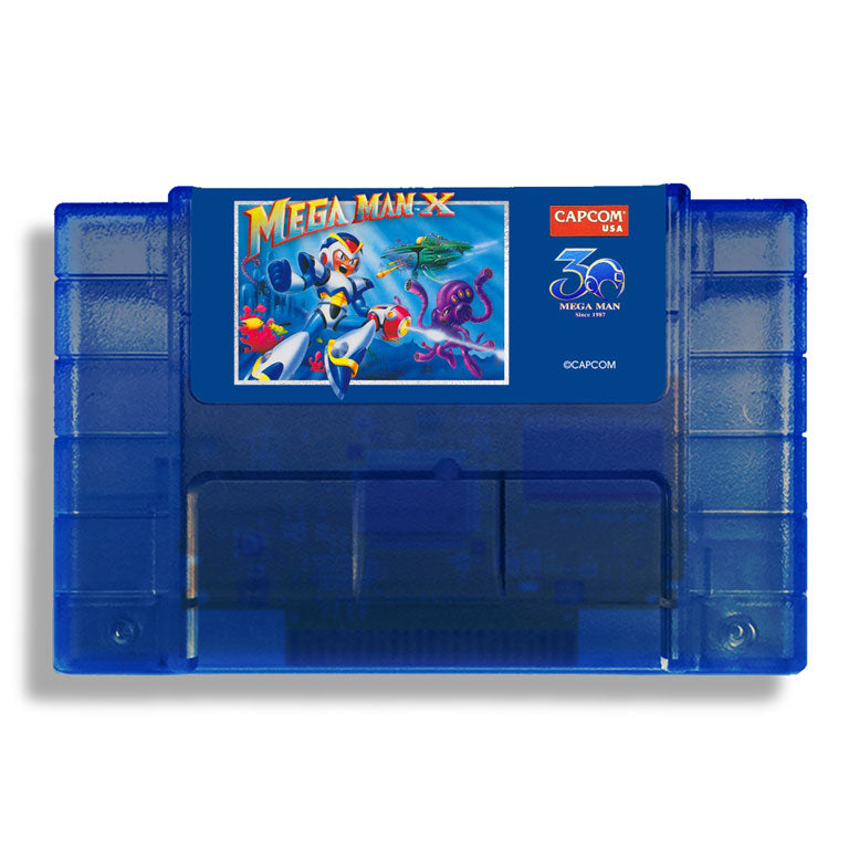 Mega Man X - 30th Anniversary Classic Cartridge - Legacy Cartridge Collection (Super Nintendo)