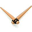 Tan Matte Acrylic Straight Taper Set 2G to 00G