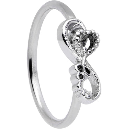 20G 5/16 Infinity Heart Valentines Day Nose Hoop
