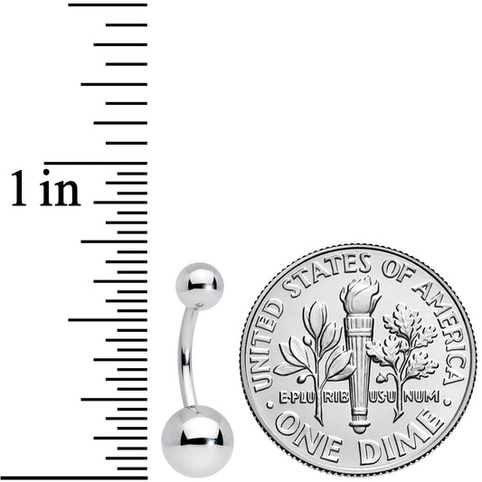 16G 5/16 Grade 23 Titanium Cartilage Curved Barbell