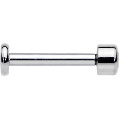16G 5/16 Aurora Gem Grade 23 Titanium Internally Threaded Labret