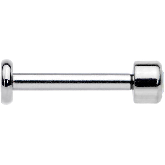 16G 5/16 Aurora Gem Grade 23 Titanium Internally Threaded Labret
