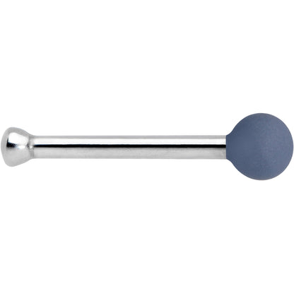20G 1/4 Grey Matte 2mm Nose Bone
