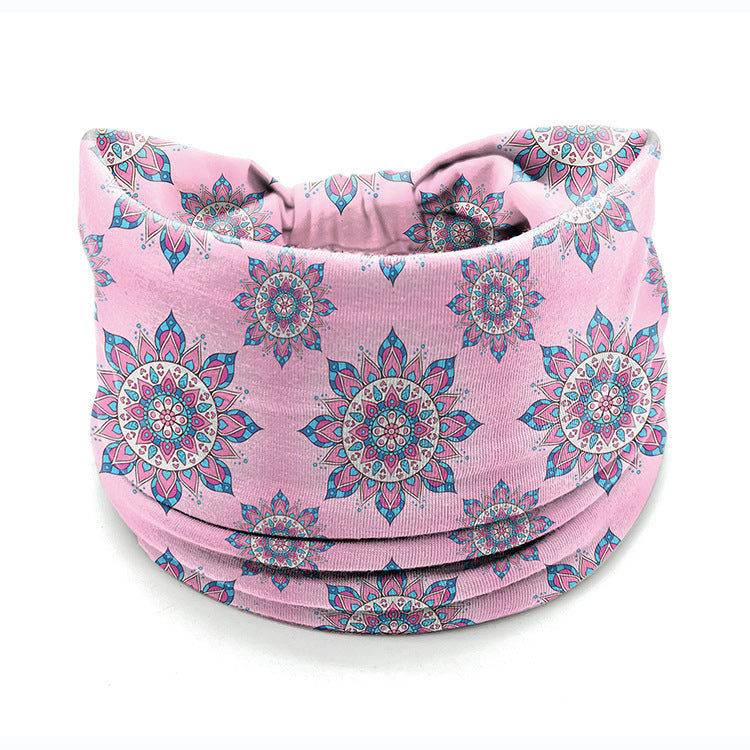Datura Flowers Elastic Sweat-absorbing Headband