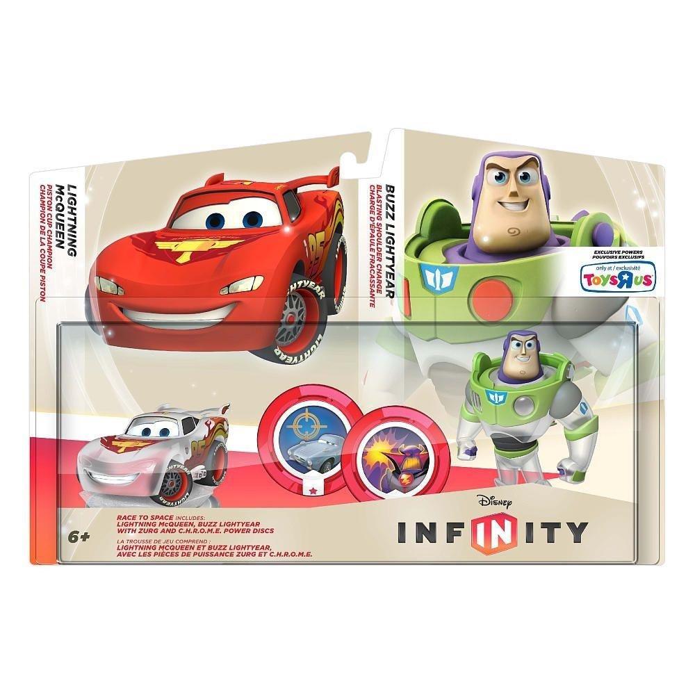 Disney Infinity: Race To Space Pack: Crystal Lightning McQueen And Buzz Lightyear (Toys)