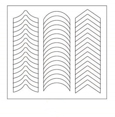 French-style Manicure Nail Stickers