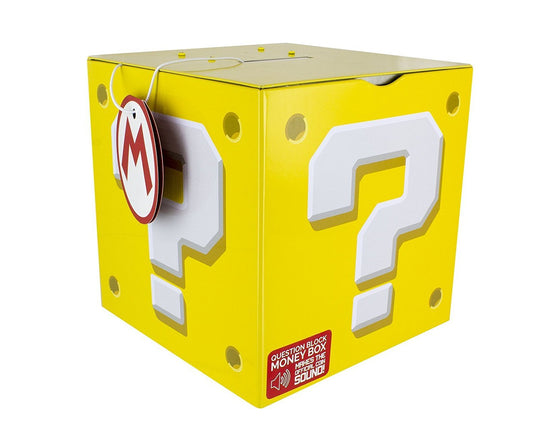 Super Mario Question Block Money Box
