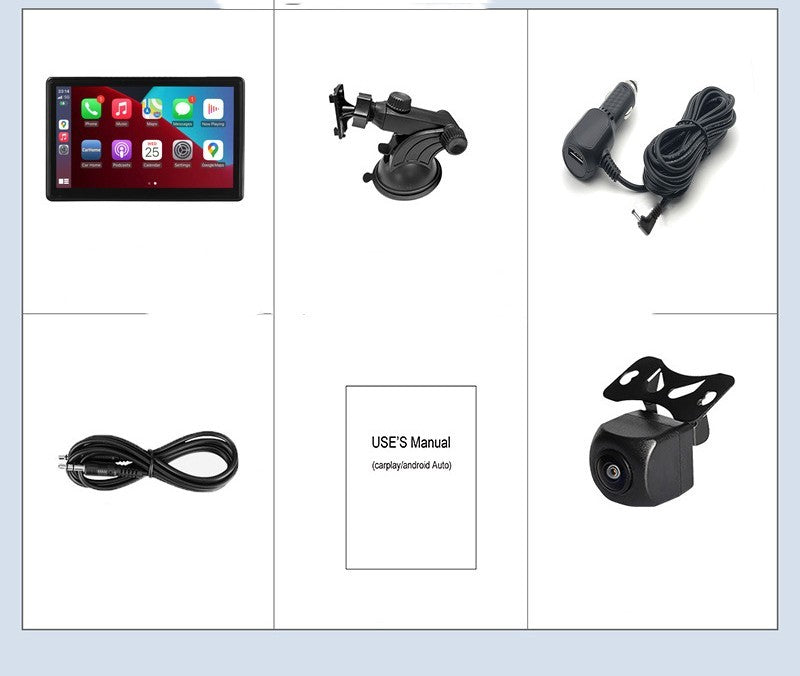 Car Smart Screen for Wireless CarPlay & Android Auto