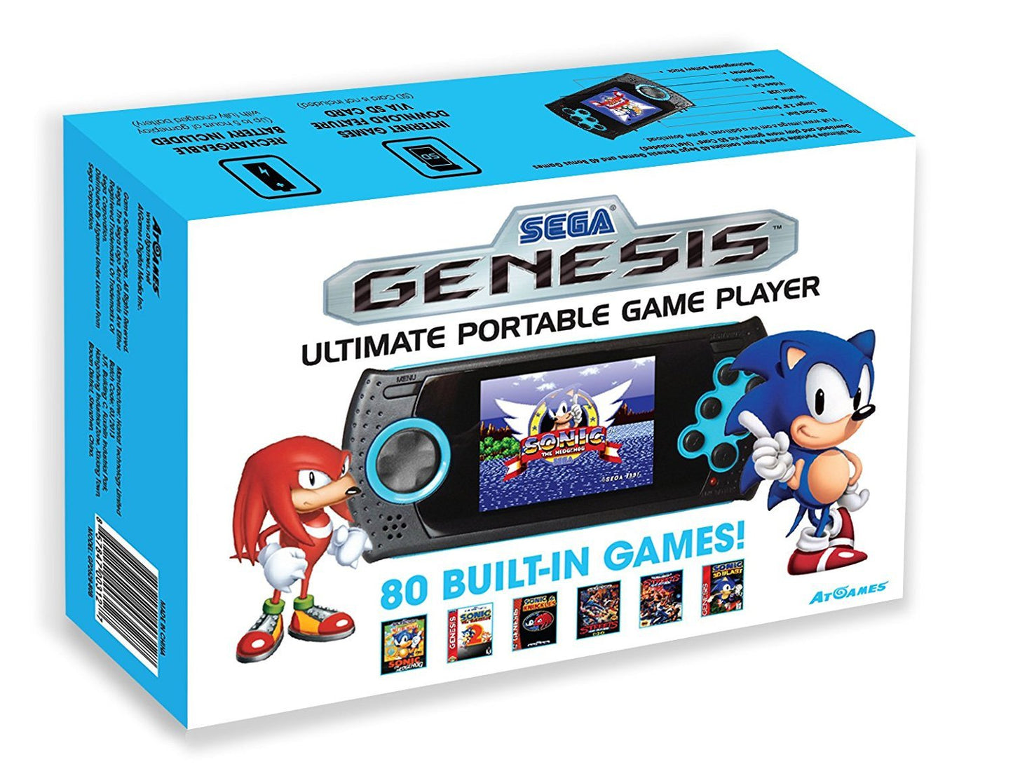 Sega Genesis Ultimate Portable Game Player (2013 Version) (AtGames)