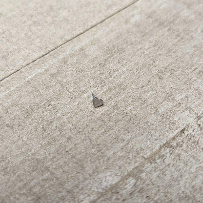 Implant Grade 23 Titanium Heart Threadless Push In Top