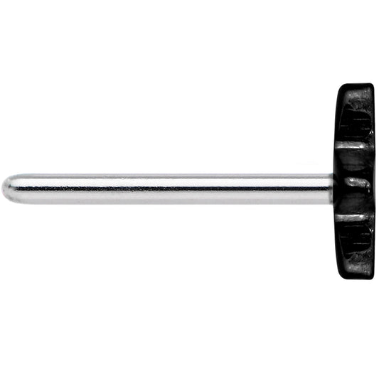 Implant Grade 23 Titanium Black Star Threadless Push In Top