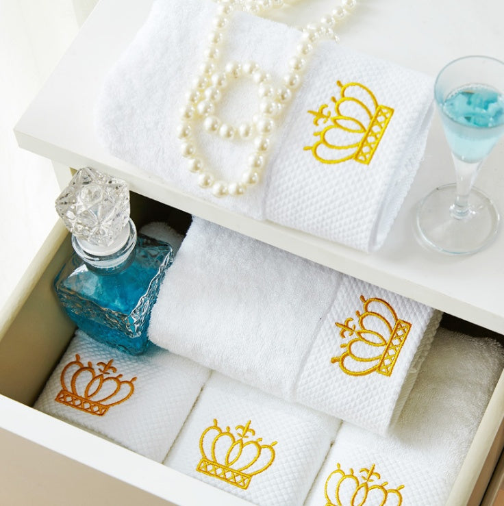 Cotton Custom Embroidery Gift Bath Towel
