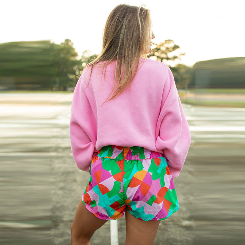 European and American High Waist Short Shorts