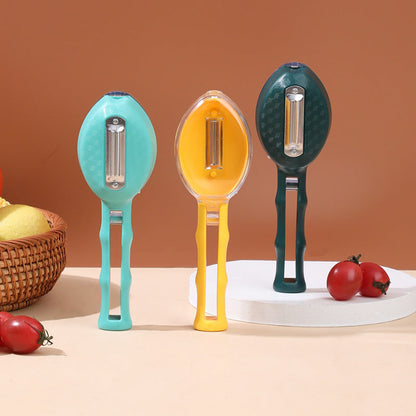 Covered Storage Peeler Kitchen Gadget