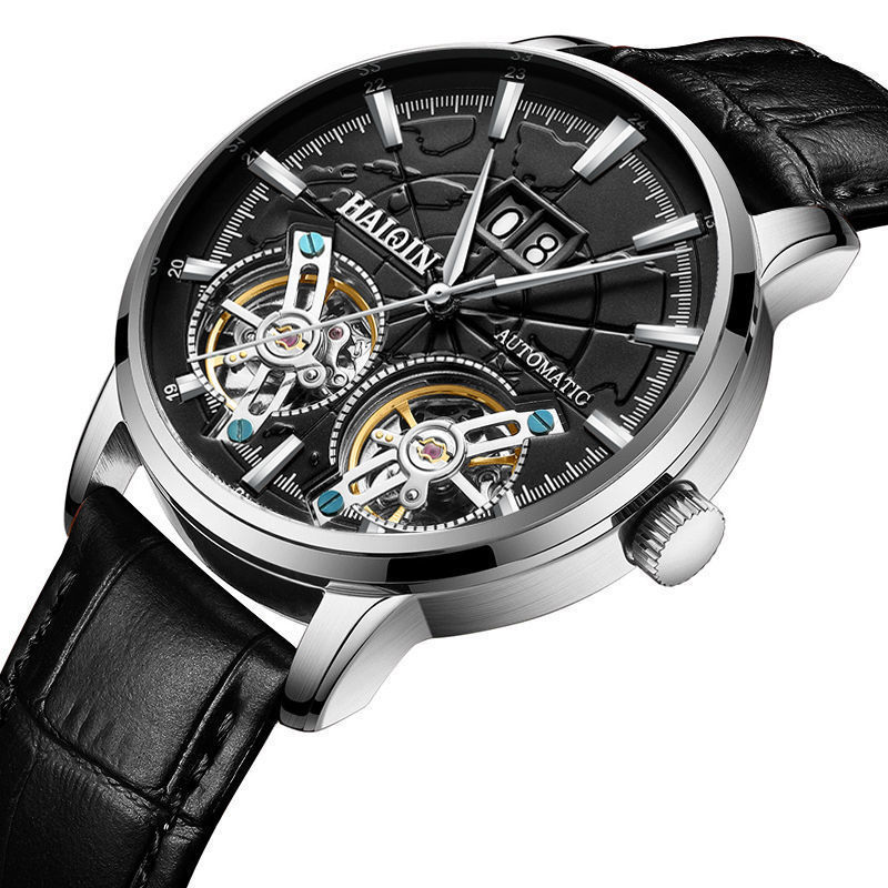 Men's Double Tourbillon Automatic Watch