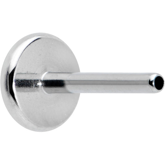 20G 1/4 G23 Titanium Threadless Post Only Labret Tragus Nose