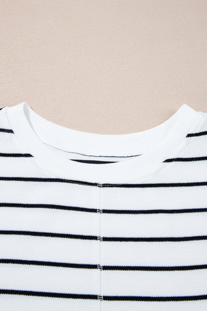 Stripe Top and Pants Set