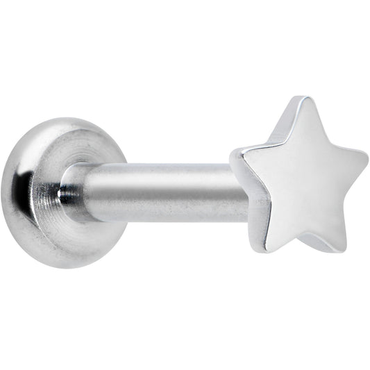 16G 1/4 G23 Titanium Super Star Internal Thread Labret Monroe Tragus