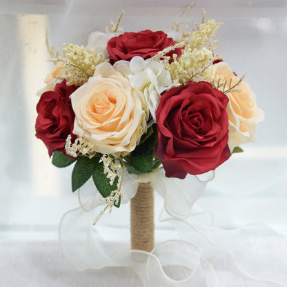 Outdoor Hand Bouquet Wedding Photography Prop
