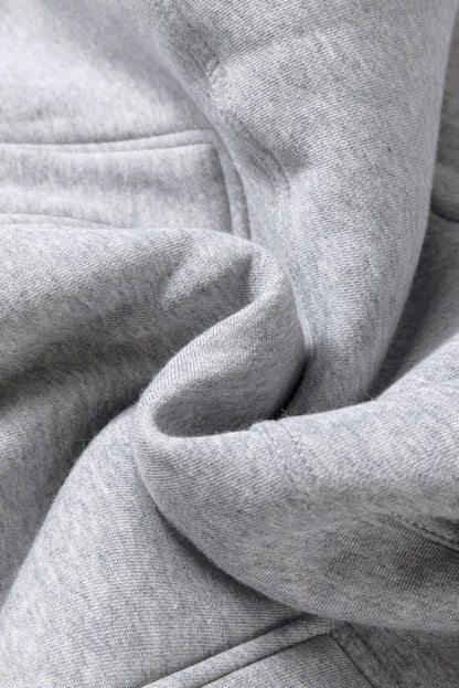 Solid Reverse Seams Hoodie and Joggers Set