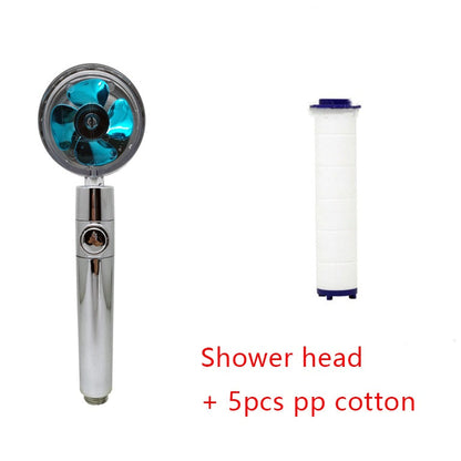 360 Rotating Water Saving Shower Head