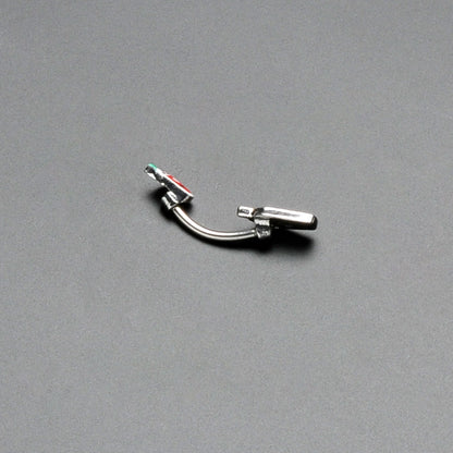 Sweet Pumpkin Frappe Autumn Double Mount Belly Ring