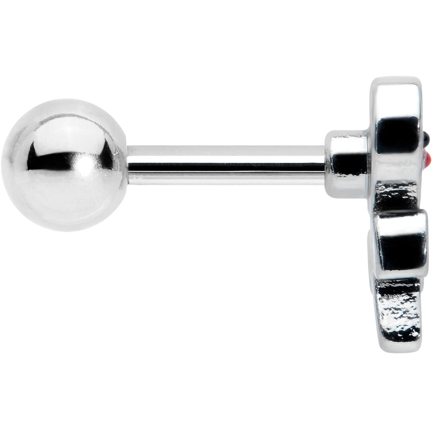 16G 1/4 Sweet Happy Heart Lollipop Cartilage Tragus Earring