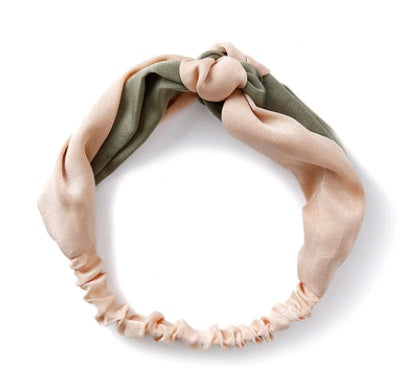 Chinese Knot Wide-Brimmed Satin Headband