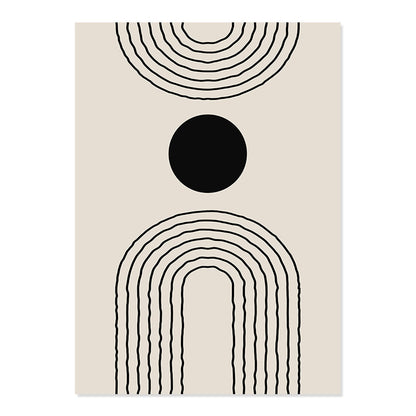 Abstract Matisse Body Line Floral Bohemian Poster Canvas Painting