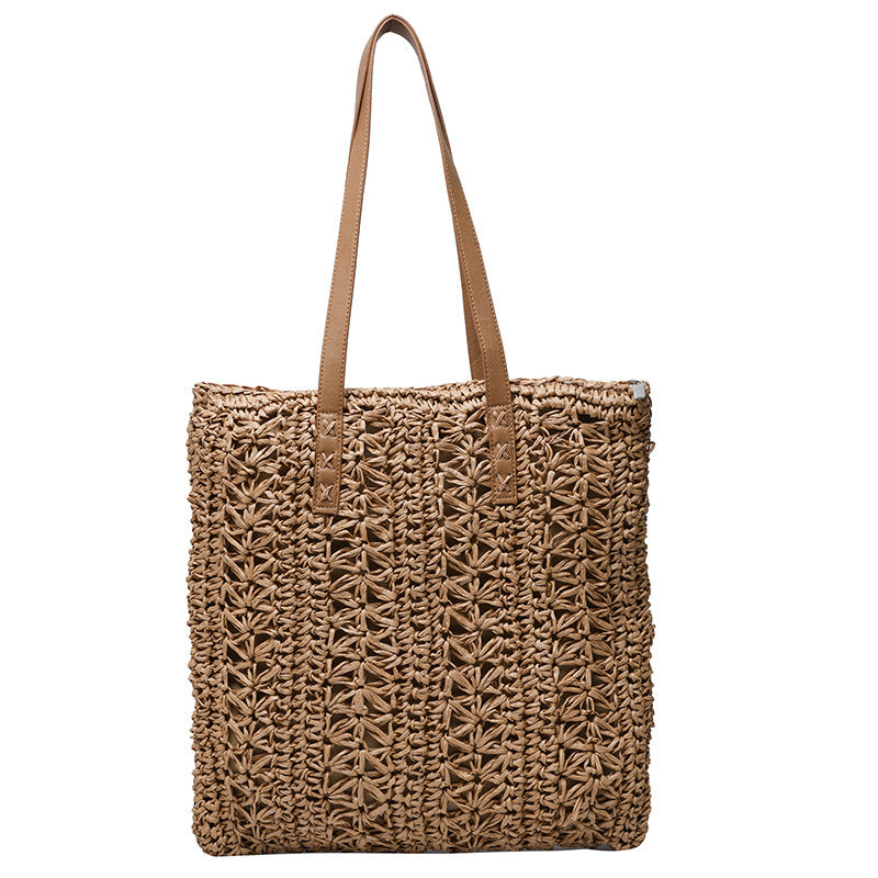 Summer Beach Straw Woven Crossbody Bag