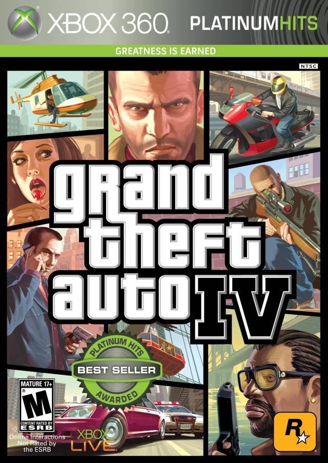Grand Theft Auto IV (Platinum Hits) (Xbox 360)