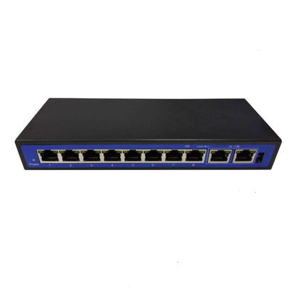 8+2 Power 10-Port 100M PoE Switch