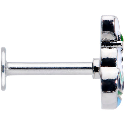16G 5/16 Easter Egg Bunny Labret Monroe Tragus