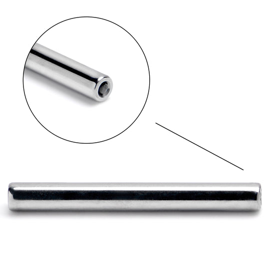 14G 9/16 ASTM F-136 Implant Grade Titanium Threadless Replacement Barbell