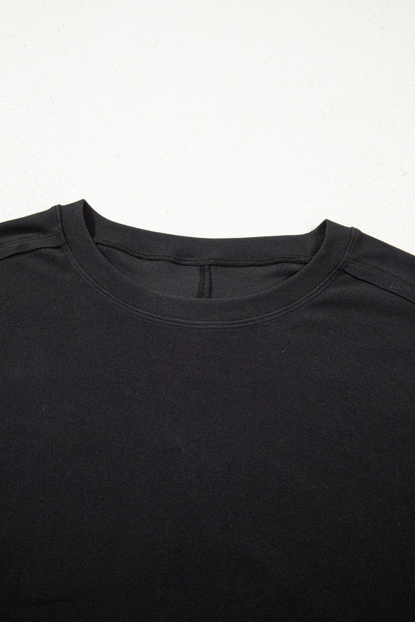 Bow Mesh Patchwork Long Sleeve Tee