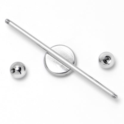 14G Loving Octopus Duo Industrial Barbell 38mm