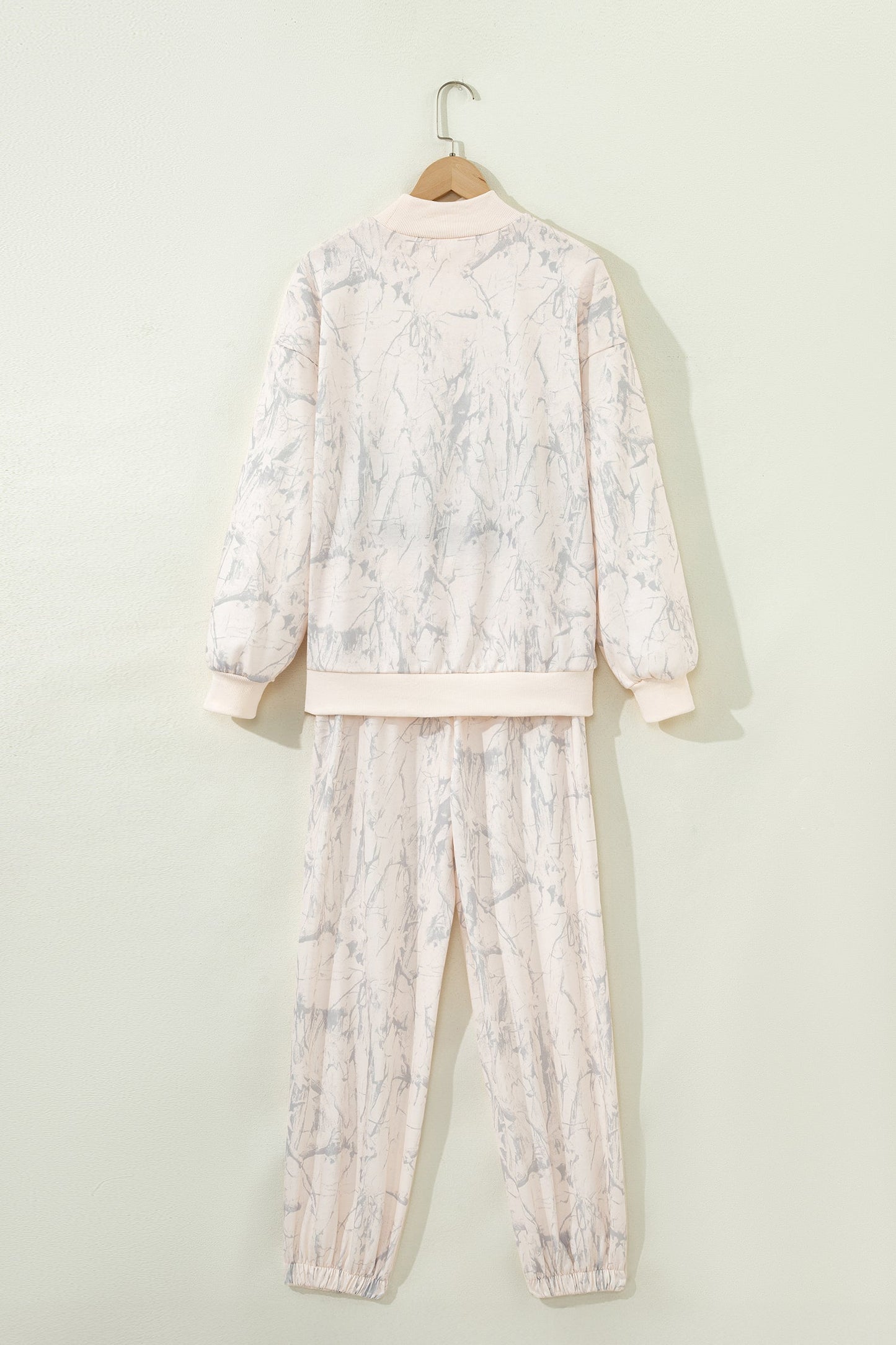 Camo Jogger Top and Pants Set