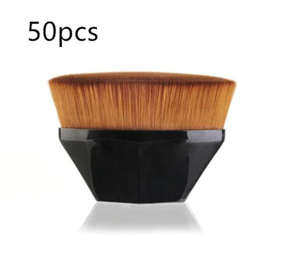 Flat Foundation Brush Kit: BB Cream, Loose Powder