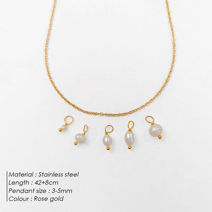 Baroque Shaped Freshwater Pearl Necklace