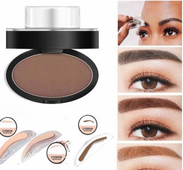 Eyebrow Stamp & Stencil Kit: Waterproof Tint for Professional Brow Enhancement
