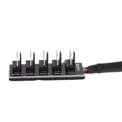 1 to 5 PWM CPU Fan Splitter Cable