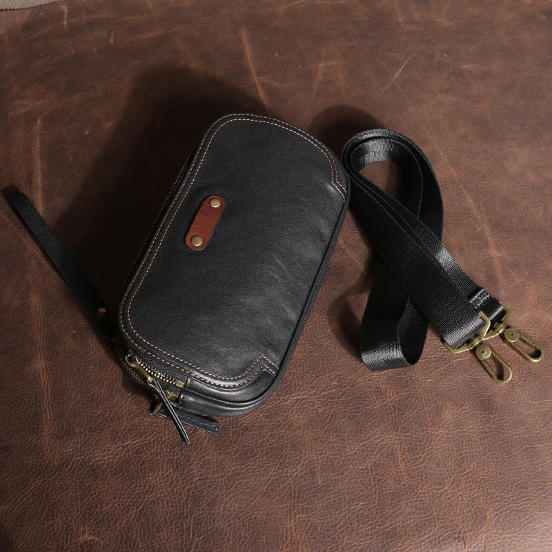 Men's Cowhide Fanny Pack