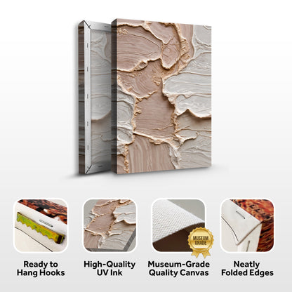 Ivory Minimalist Abstract Wall Art