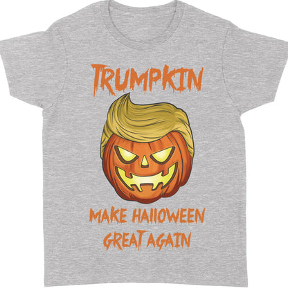 Trumpkin Make Halloween Great Again | Trump 2024 Shirt | Halloween Shirt | Trump Supporters Shirt Dark T1227 - GOP