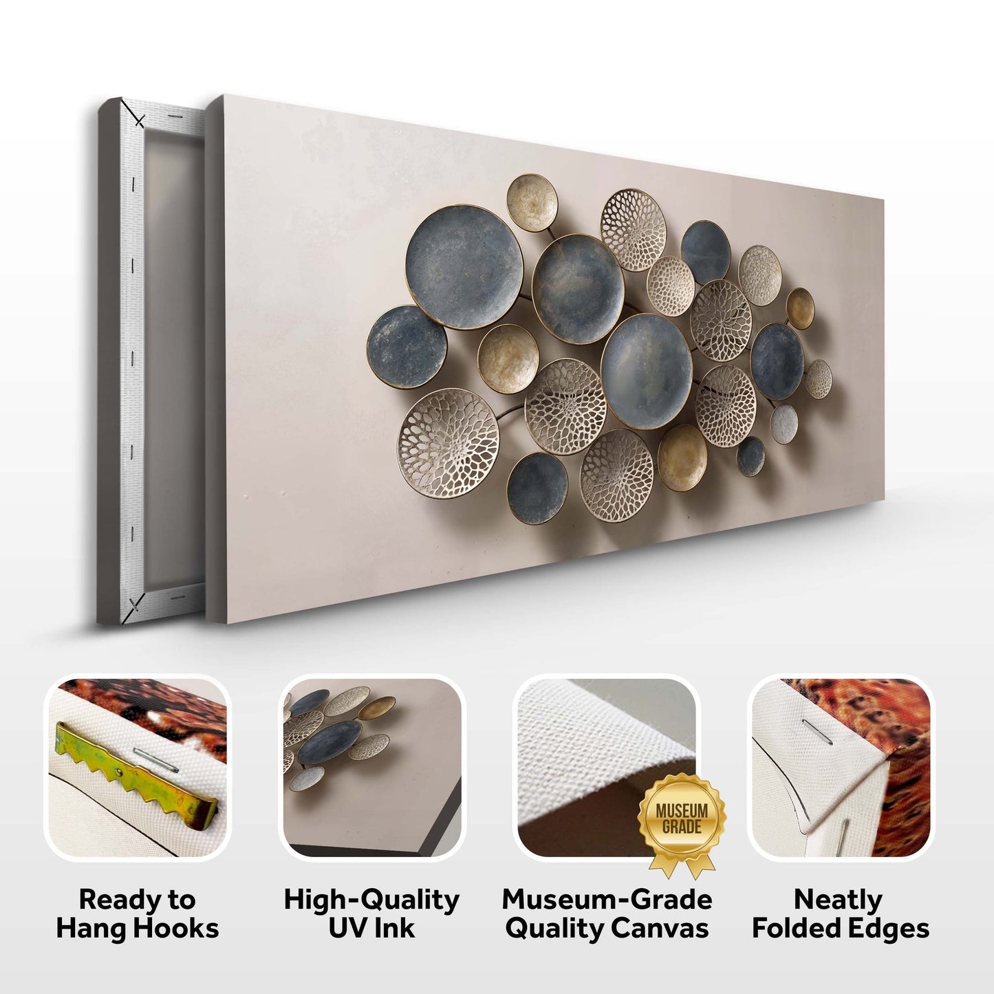 Lotus Leaf Abstract Wall Art IV