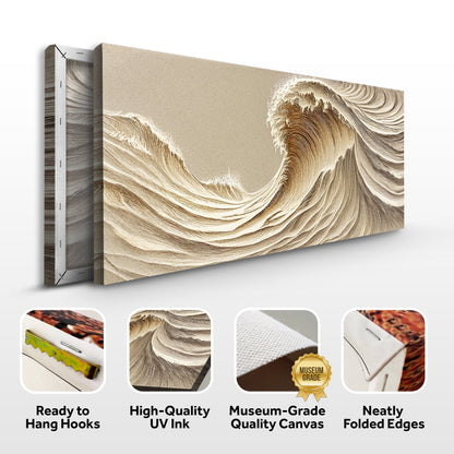 Beige Minimalist Wall Art III